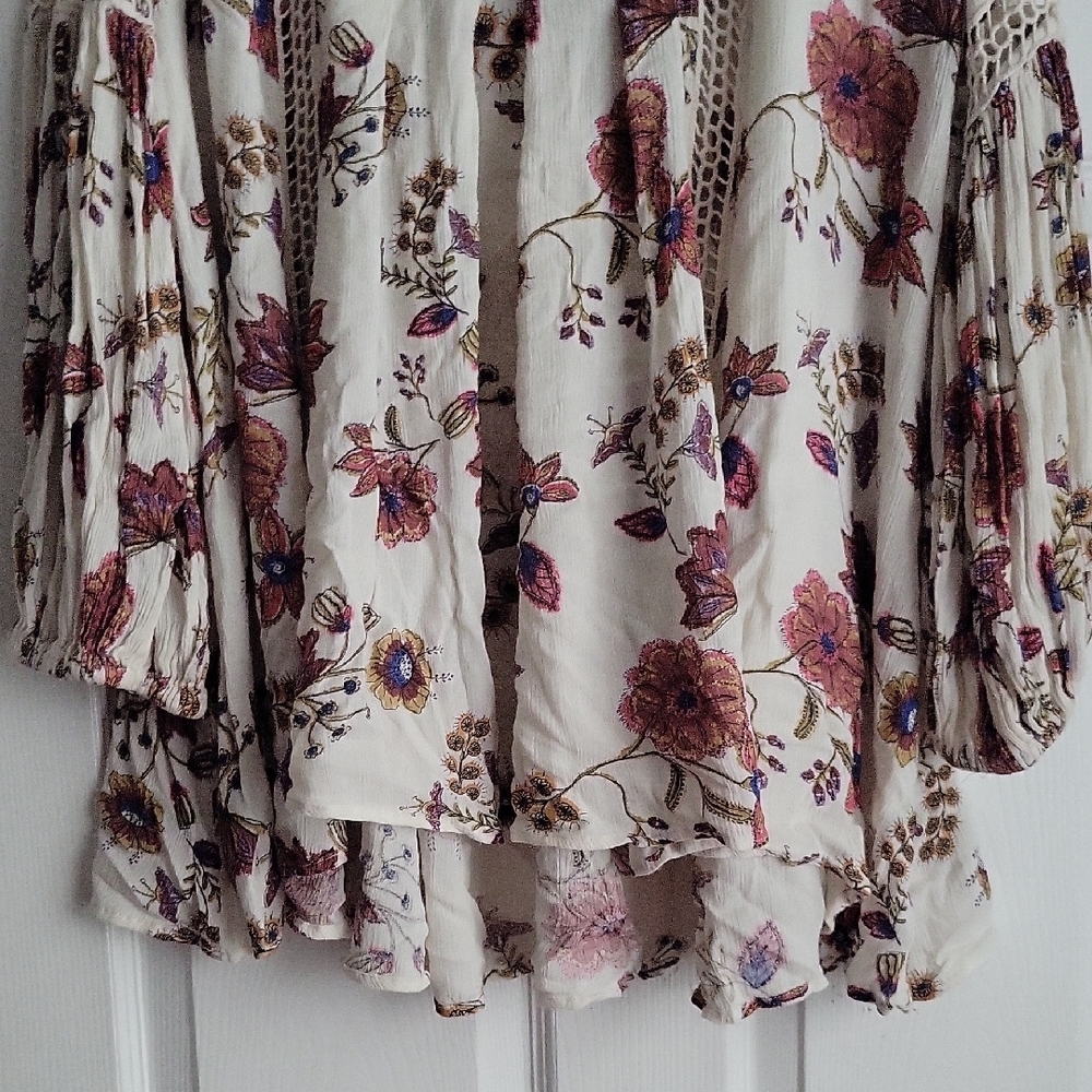 Free People Just The Two Of Us Oversized Tunic - Picture 2 of 11